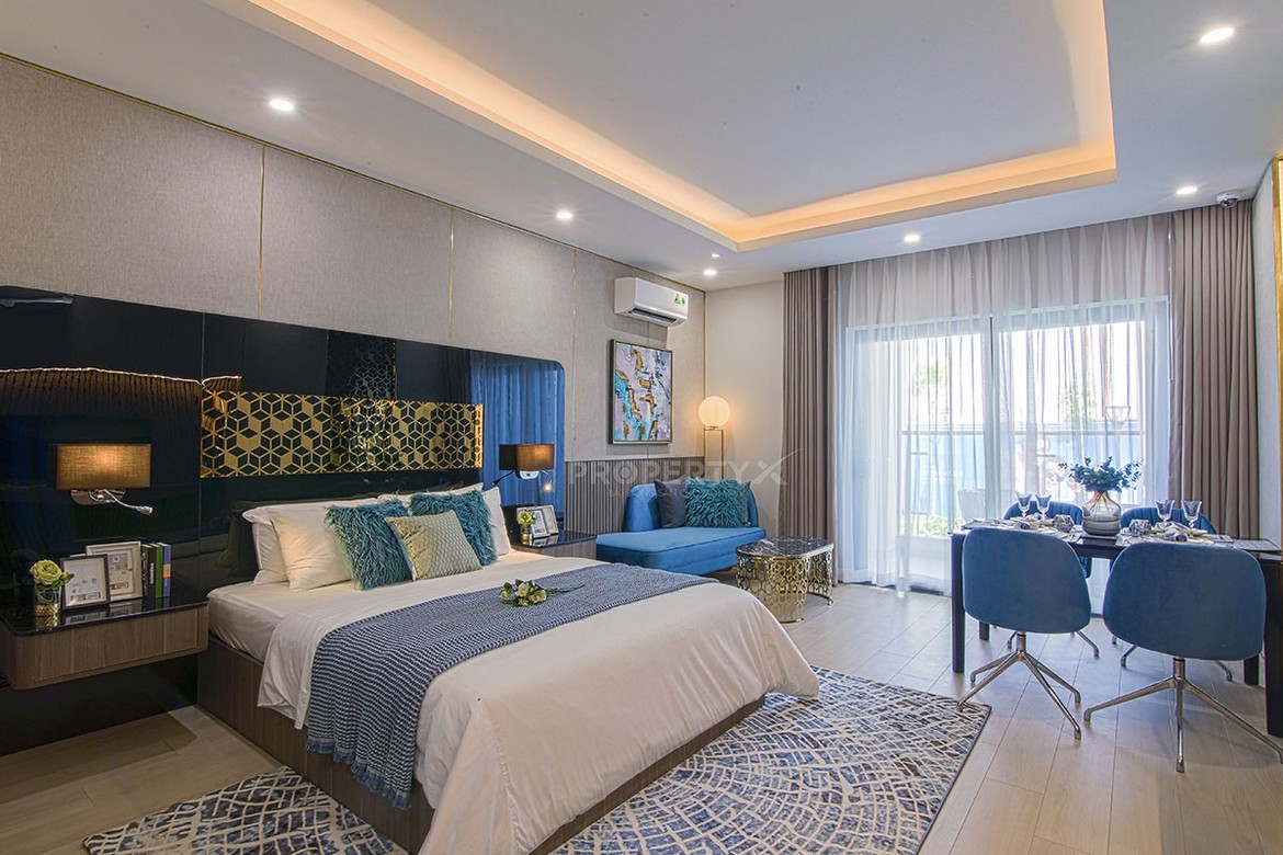 Nhà mẫu loại 1 phòng ngủ dự án Takashi Ocean Suite Quy Nhơn