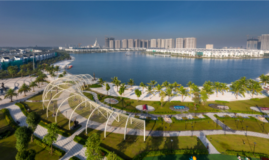 Quầy bar bãi biển Vinhomes Ocean Park 2 (2)