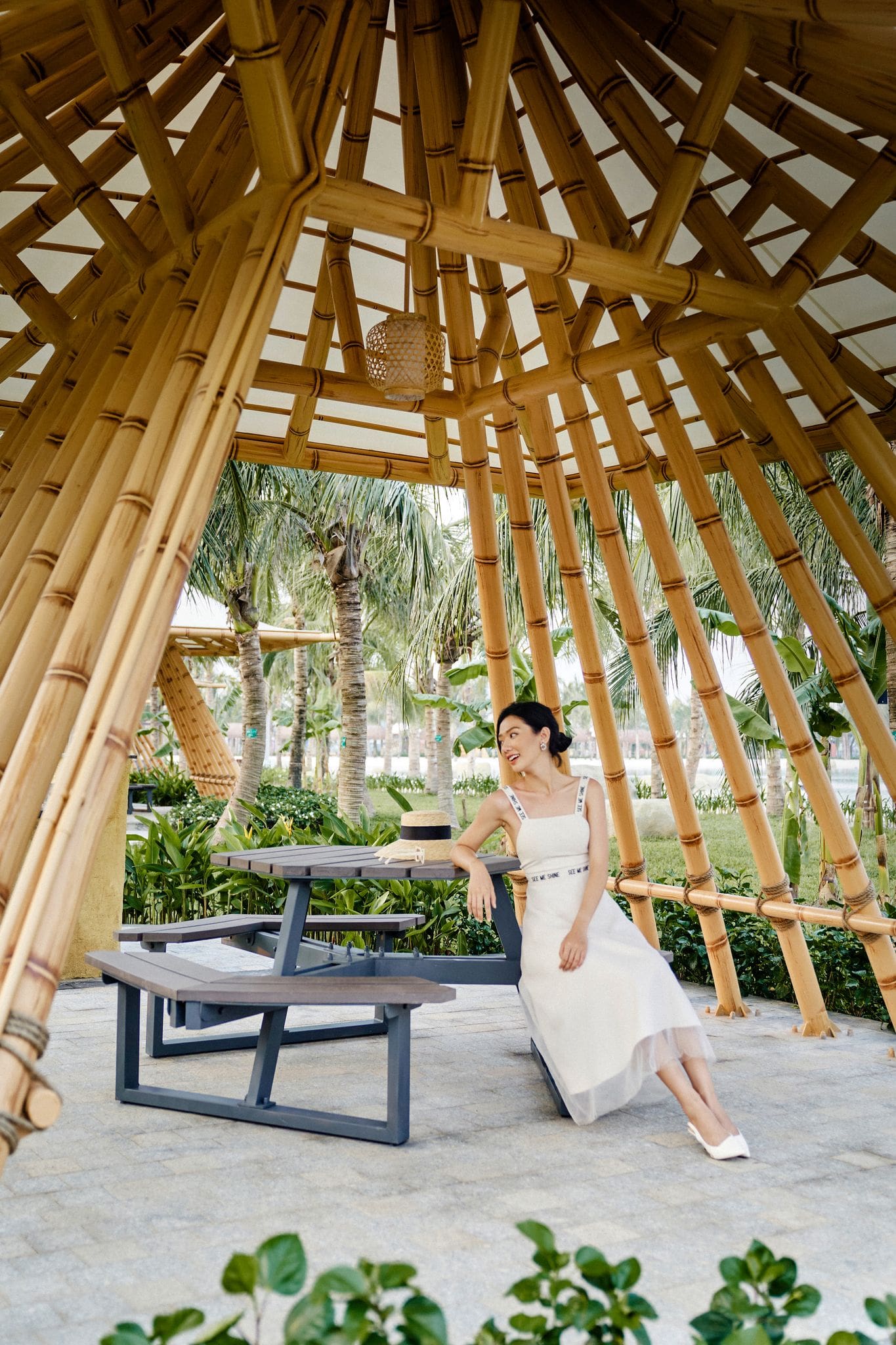 Nhà chòi tre nghệ thuật Vinhomes Ocean Park 3