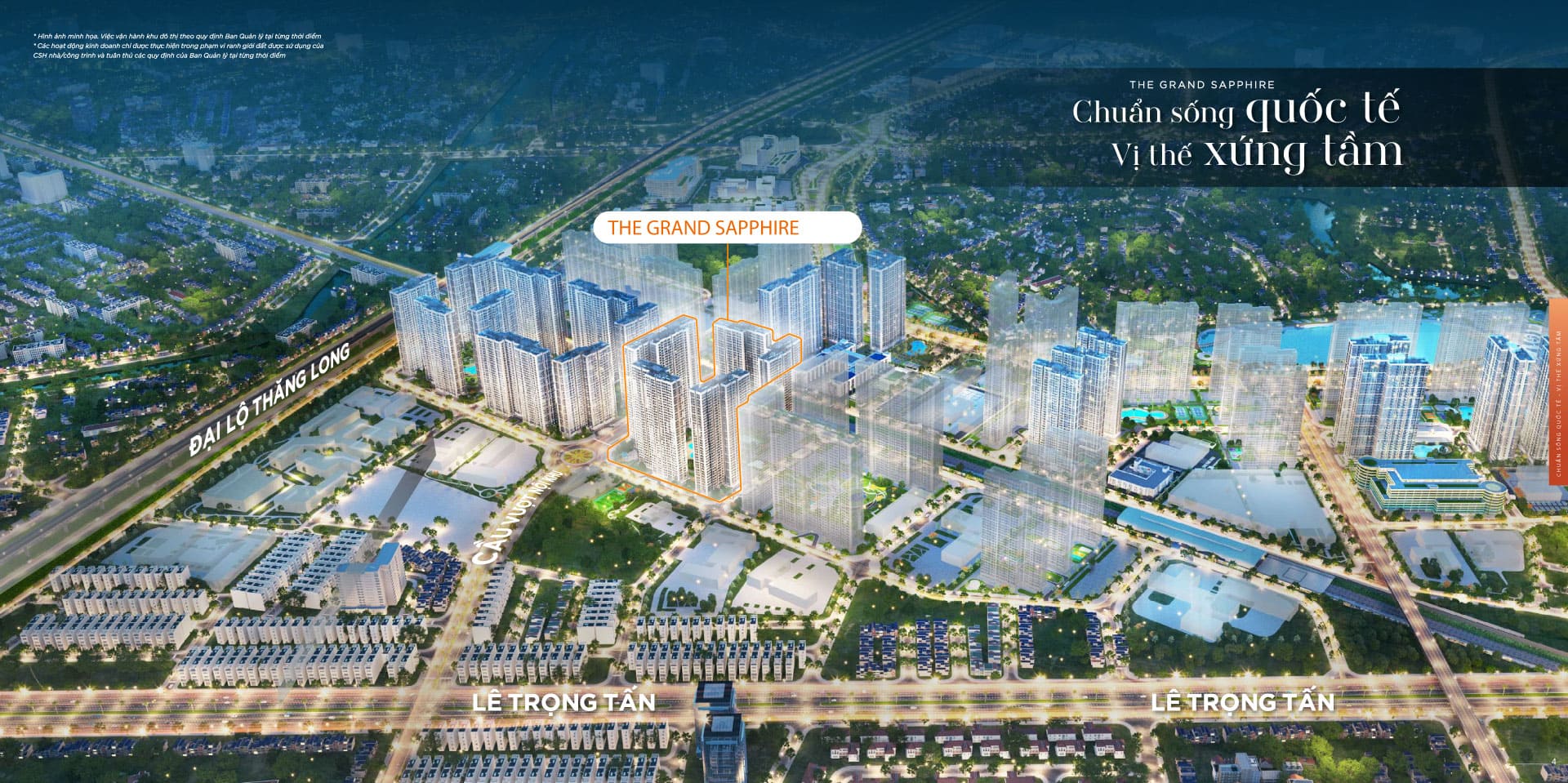 Phối cảnh tổng thể The Miami Vinhomes Smart City