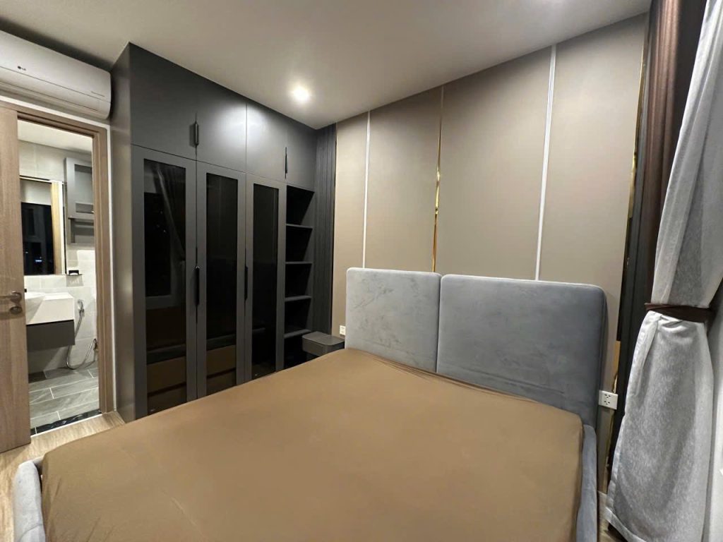 Phòng ngủ căn hộ cho thuê The Rainbow Vinhomes Grand Park