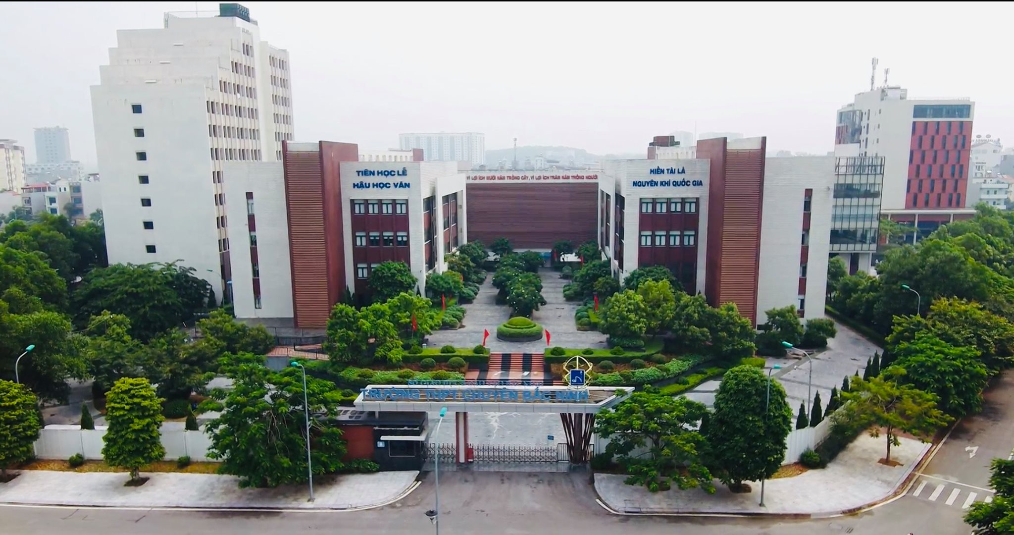 Công trình cơ sở hạ tầng trong khu vực Vinhomes Hòa Long Bắc Ninh