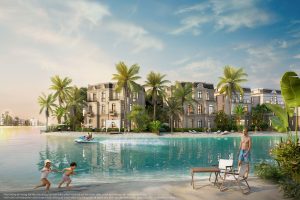 Phối cảnh biệt thự phân khu Vịnh Tiên Vinhomes Green Paradise