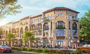 Mẫu nhà phố cổ điển Vinhomes Green Paradise 2