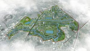 Phối cảnh tổng thể Vinhomes Olympic Hà Nội