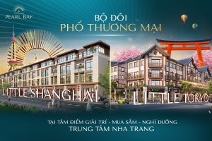Phố thương mại Little Shanghai và Little Tokyo Vinhomes Pearl Bay