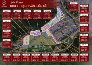 Giá dự kiến nhà liền kề khu Bạch Vân Vinhomes Hải Vân Bay
