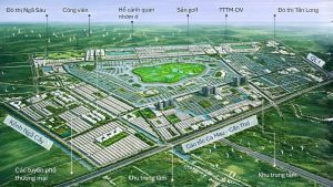 Sơ đồ phân khu chức năng Vinhomes Mekong Châu Thành Cần Thơ