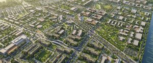 Phối cảnh tổng thể Vinhomes Saigon Park Hóc Môn 2