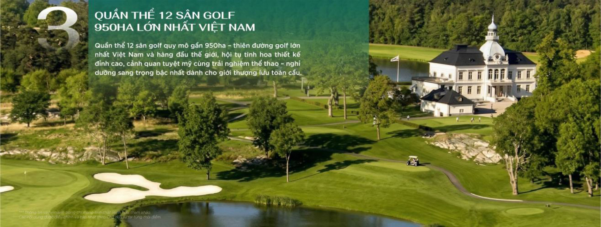 Quần thể 12 sân golf lớn nhất Việt Nam - Vinhomes Global Gate Hạ Long