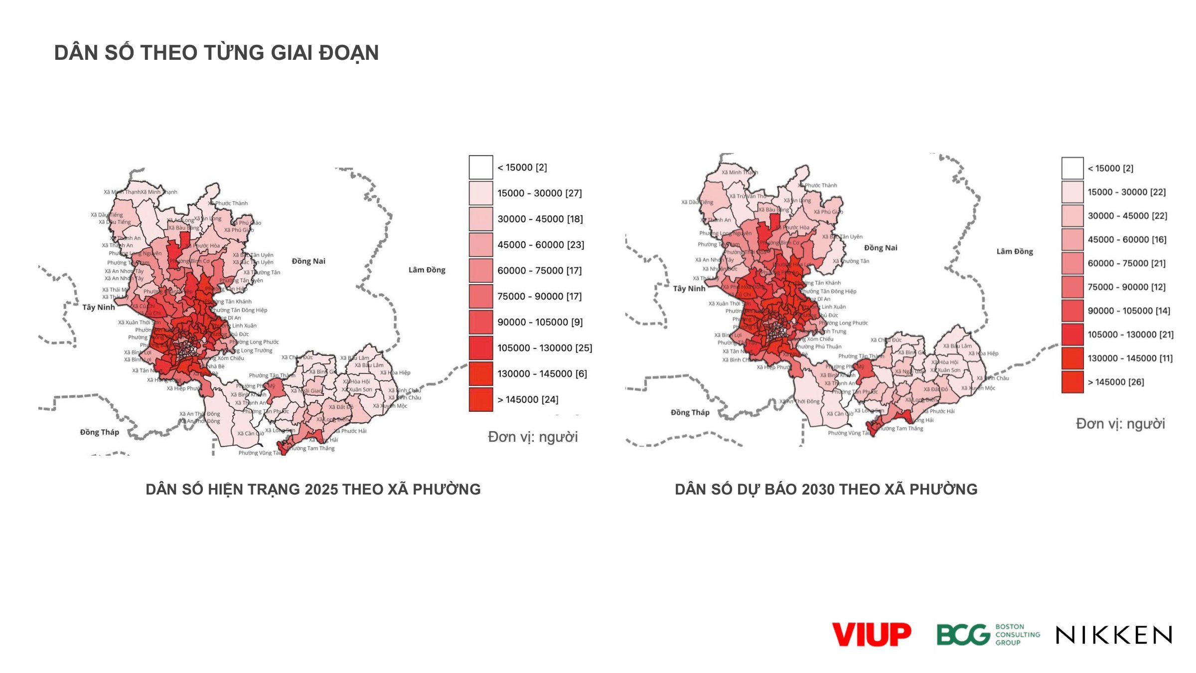 Bản đồ dân số hiện trạng 2025 và dự báo 2030 theo xã, phường TP.HCM trong quy hoạch TP.HCM tầm nhìn 100 năm